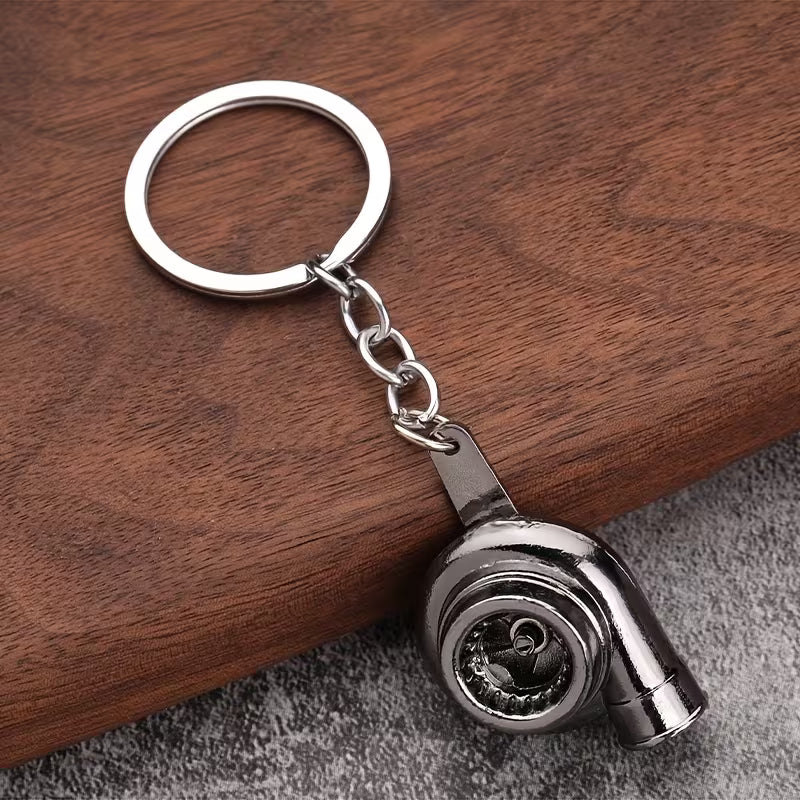 Metal Turbo Keychain (1 PCS)