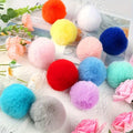 🧶Fluffy Pom Pom Keychain (1 PCS)