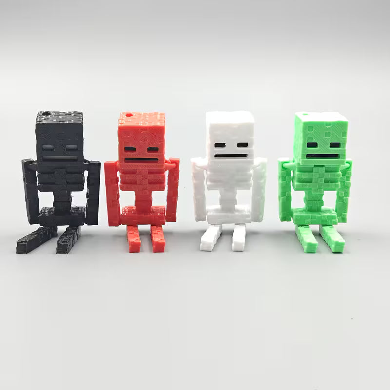 Minecraft Skull Keychain (1 PCS)
