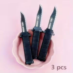 Black Prank Knife (1 PCS)