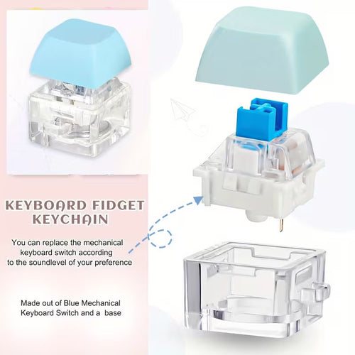 ASMR Keyboard Keychain (1PCS)