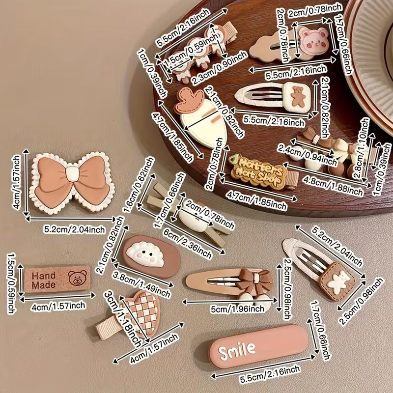 😻Cute Hair Clips (3 PCS)