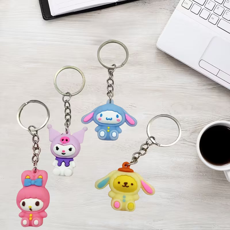 🎎Sanrio Character Keychains Set (1pcs)