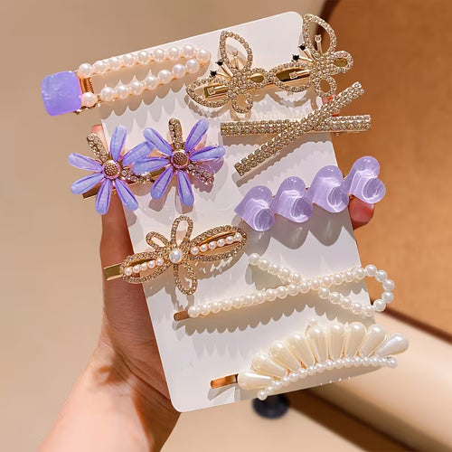 🦋Butterfly & Flower Hair Clips (2 pcs)