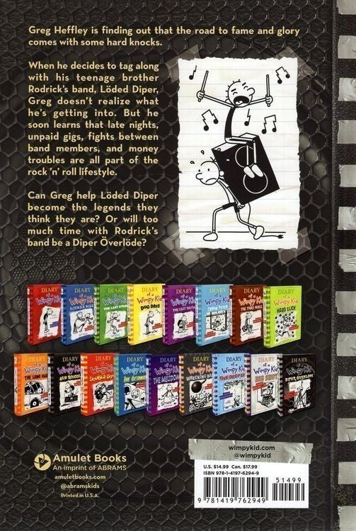 Diary of a Wimpy Kid : Diper Överlöde (Hard Cover)