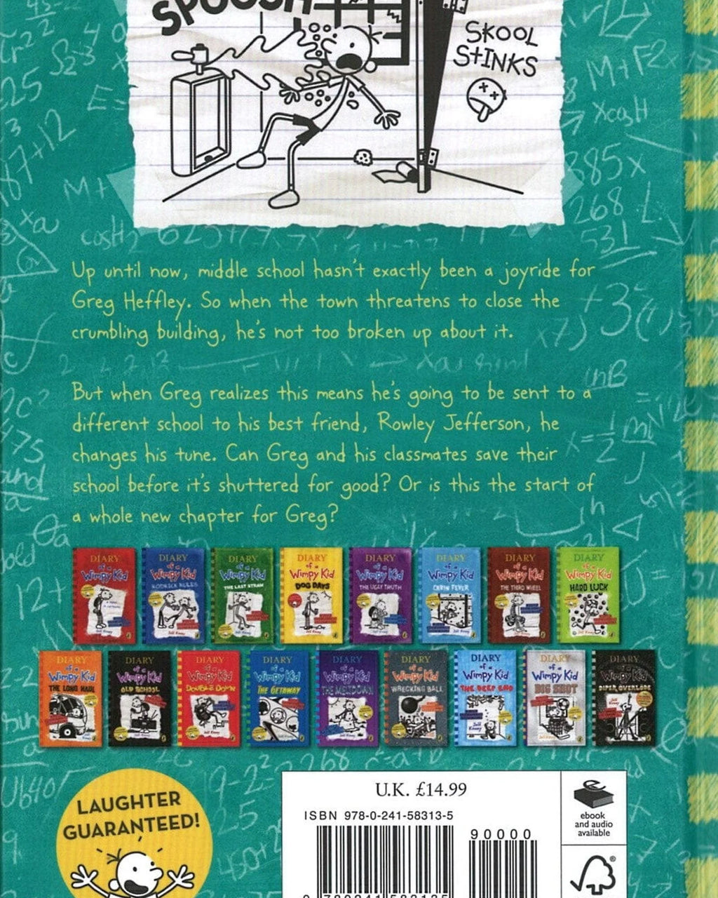 Diary of a Wimpy Kid : No Brainer (Hard Cover)